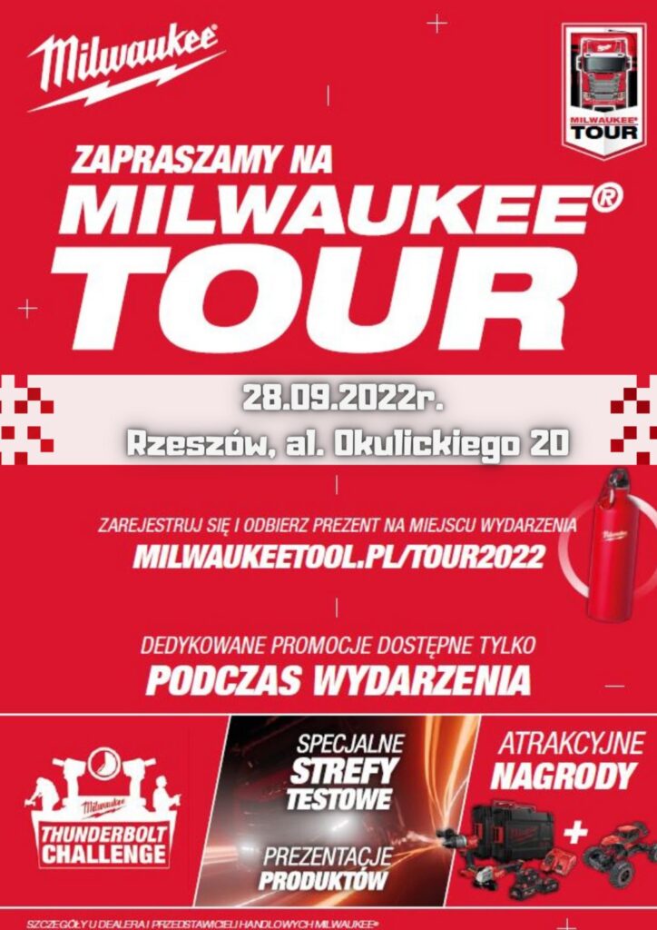 Milwaukee Tour 2022 Unimet Rzeszów